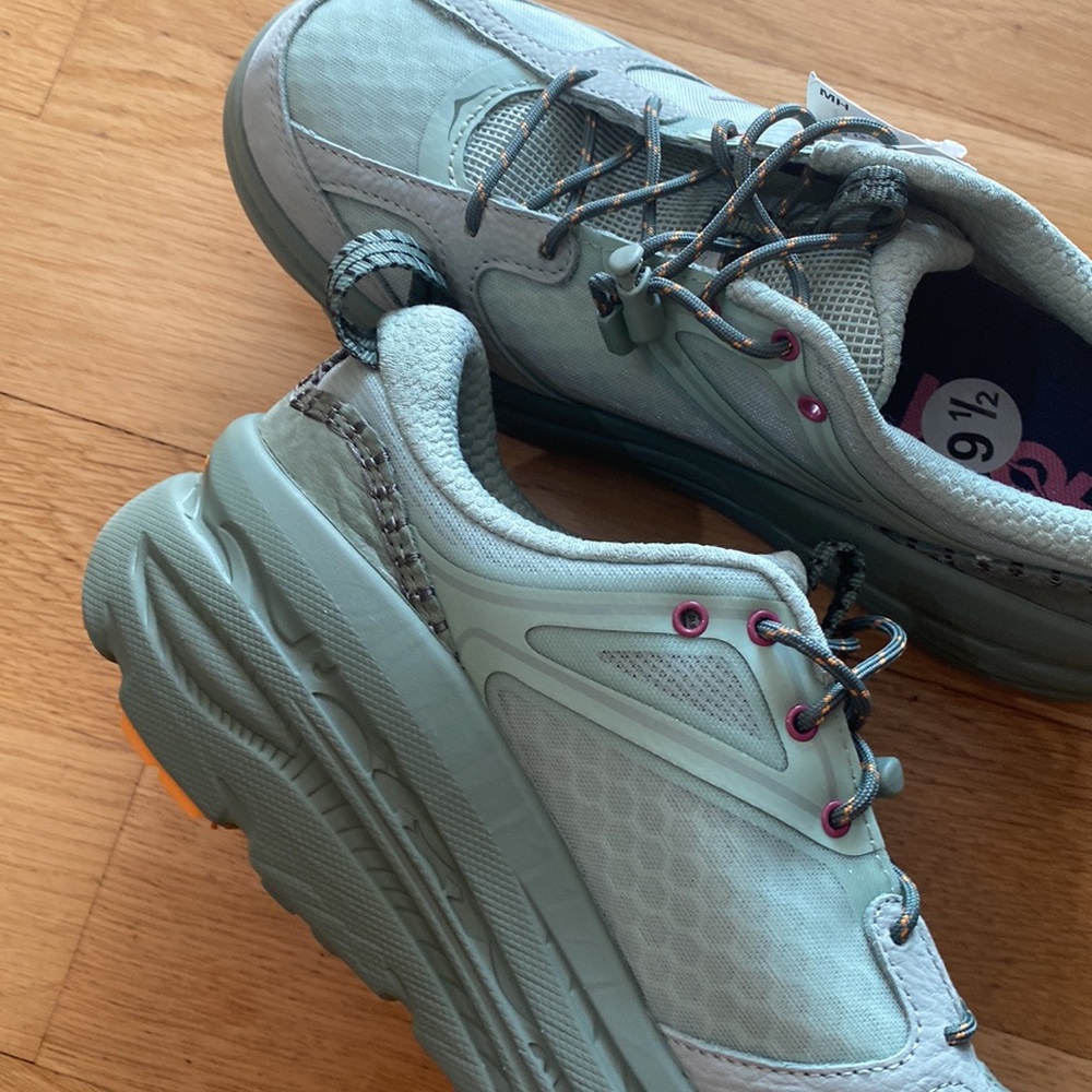 Hoka One One Bondi B3LS Trainer Aloe Vera women shoes. - Picture 8 of 8